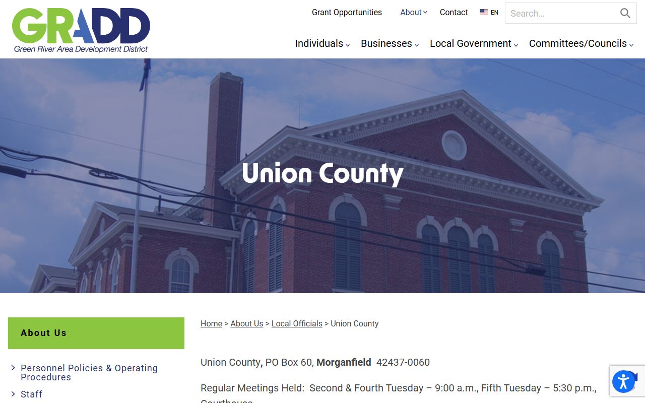 Union County warrant search local officials contact source